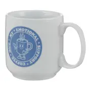 CANECA 470 ML MY EMOTIONAL MUG - BRANCO/ZIMBRO - Foto 3