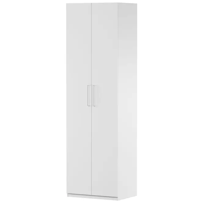 MAXIMUS GUARDA-ROUPA/SAPATEIRA 2 PORTAS 35 - BRANCO - Foto 8