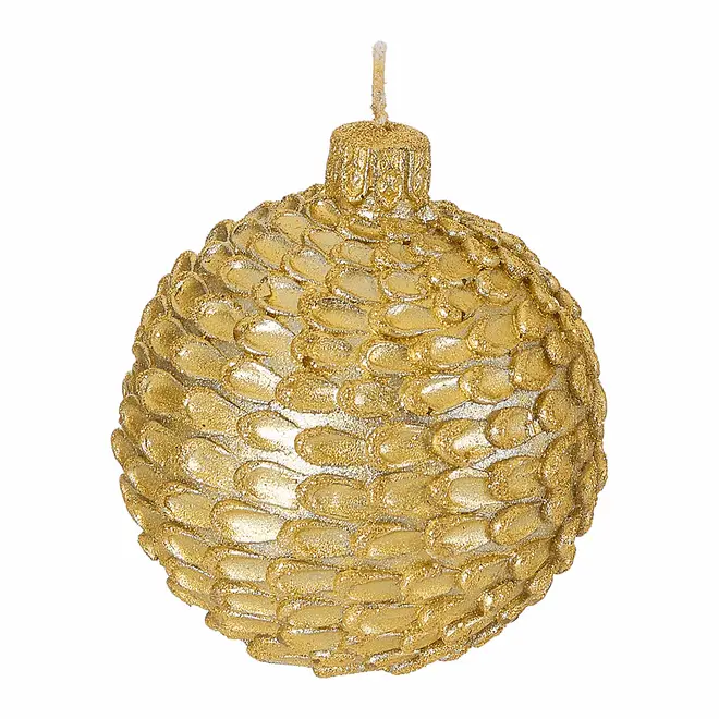 CIRCULOS KIT VELAS C/2 8 CM FINE FESTIVITY - OURO - Foto 3