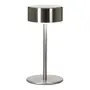 LUMINÁRIA DE MESA LED RECARREGÁVEL LYRA - PRATA - Foto 4