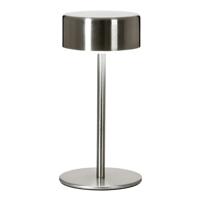 LUMINÁRIA DE MESA LED RECARREGÁVEL LYRA - PRATA - Foto 4