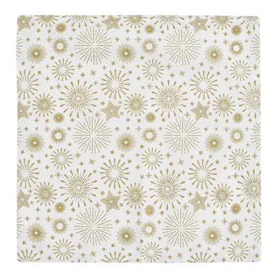 GUARDANAPO DE TECIDO 40 CM X 40 CM COM 4 PEÇAS NATAL ASTRAL