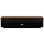 RACK 3 GAVETAS 1,80 M X 43 CM PELICANO - PRETO/NOZES - Foto 1