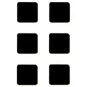 ÍMÃS COM 6 STRIPE