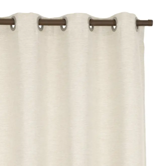 CORTINA BLACKOUT 70% 2 PEÇAS 1,30 M X 2,30 M MISCANTHUS - MESCLADO NATURAL - Foto 2