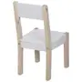 CADEIRA INFANTIL PIN PLAY - NATURAL WASHED/BRANCO - Foto 4