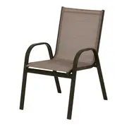 CADEIRA COM BRAÇOS SUN - CAFÉ/CAMELO - Foto 1