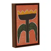 QUADRO 30 CM X 20 CM PAISAGISTA - PAU FERRO/MULTICOR - Foto 2