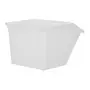 CAIXA EMPILHÁVEL 41 CM X 28 CM PLUS - BRANCO TRANSLUCIDO - Foto 5