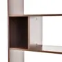ESTANTE/DIVISÓRIA 80 CM X 2,12 M BLOCK WOOD - NOZES - Foto 6