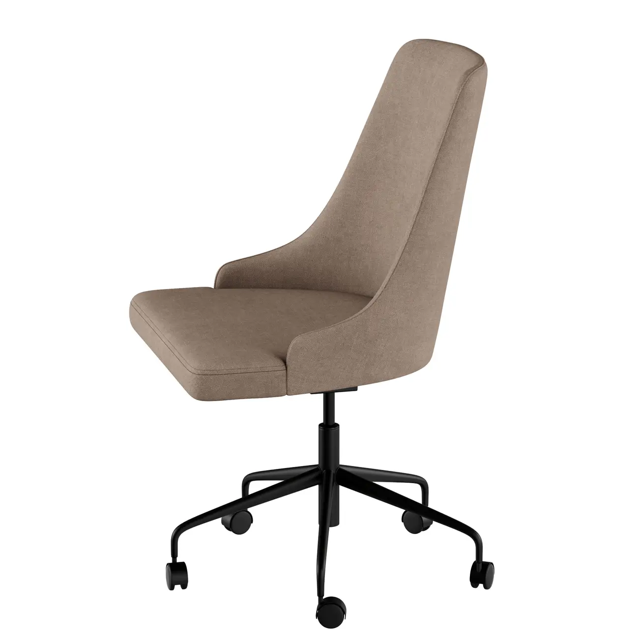 CADEIRA HOME OFFICE DANDY - PRETO/CAMELO - Foto 23