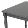 MESA 1,80 M X 90 CM CAPULET - GRIS BRULÉ - Foto 5