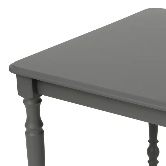 MESA 1,80 M X 90 CM CAPULET - GRIS BRULÉ - Foto 5