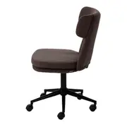 CADEIRA HOME OFFICE ZYGANA - RUBI MOCHA/PRETO - Foto 2