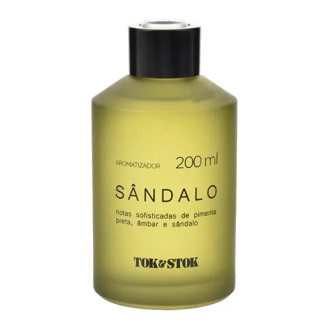 AROMATIZADOR SÂNDALO 200 ML ESSENCIALS - MUSGO/PRETO - Foto 4