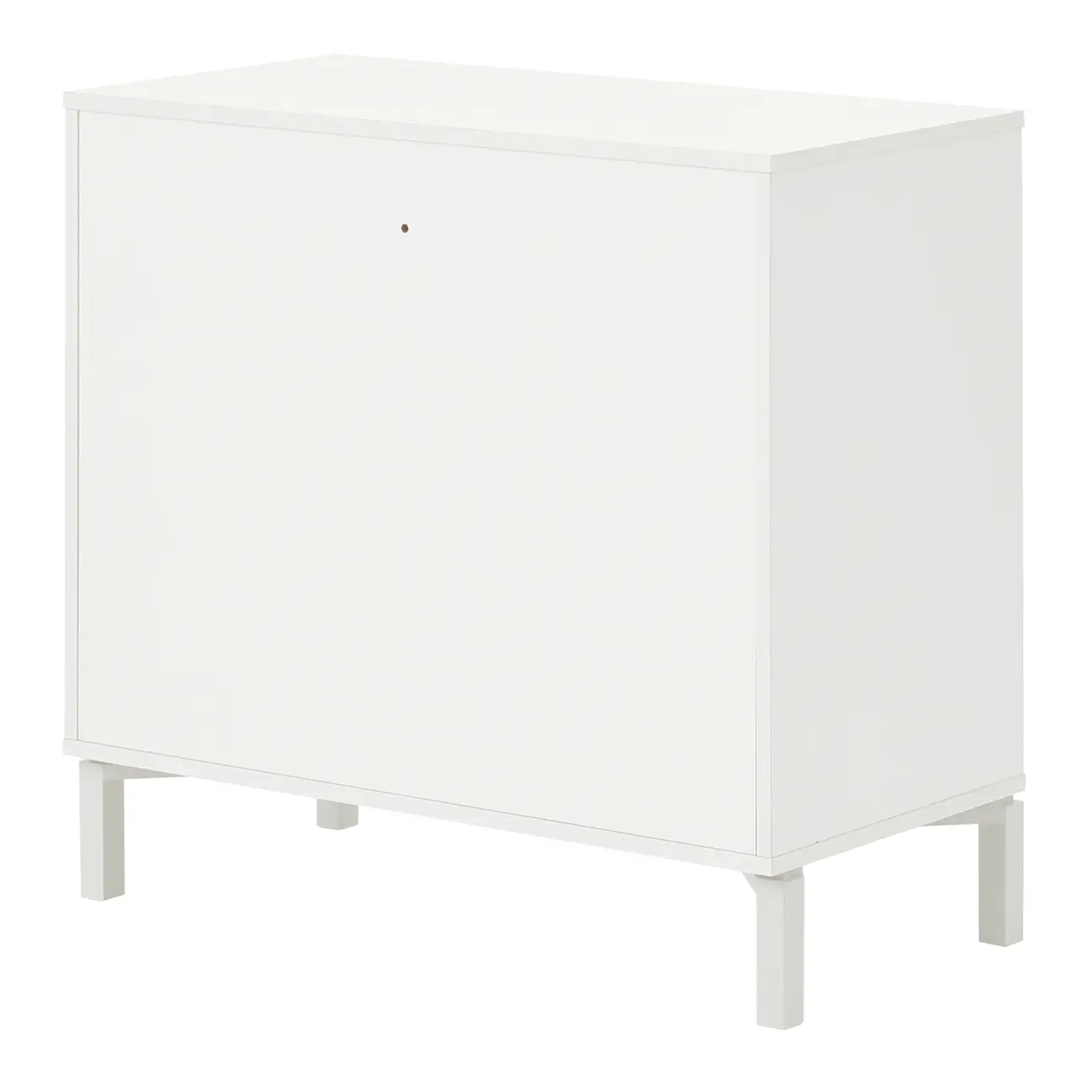 ARMÁRIO PARA ESCRITÓRIO BAIXO 2 PORTAS SLEEK - BRANCO/GRANILITE - Foto 8