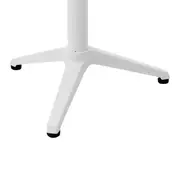 MESA PARA ÁREA EXTERNA DOBRÁVEL REDONDA 70 CM CRUISE - BRANCO - Foto 7