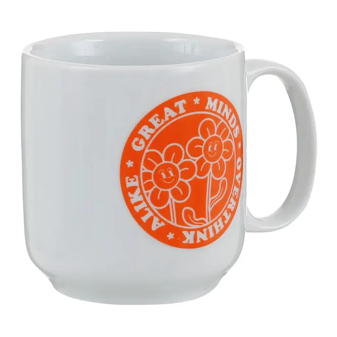 CANECA 470 ML GREAT MINDS - BRANCO - Foto 2
