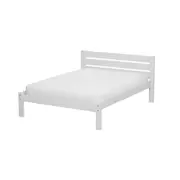 CAMA DE CASAL 1,38 M VILA - BRANCO/BRANCO - Foto 1