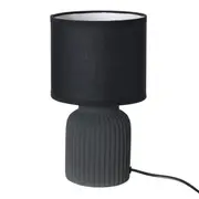 LUMINÁRIA DE MESA GOTYK - PRETO/PRETO - Foto 1