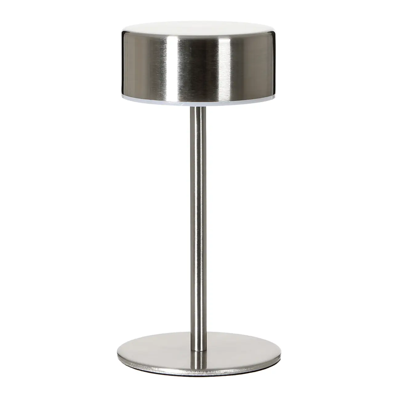 LUMINÁRIA DE MESA LED RECARREGÁVEL LYRA - PRATA - Foto 5