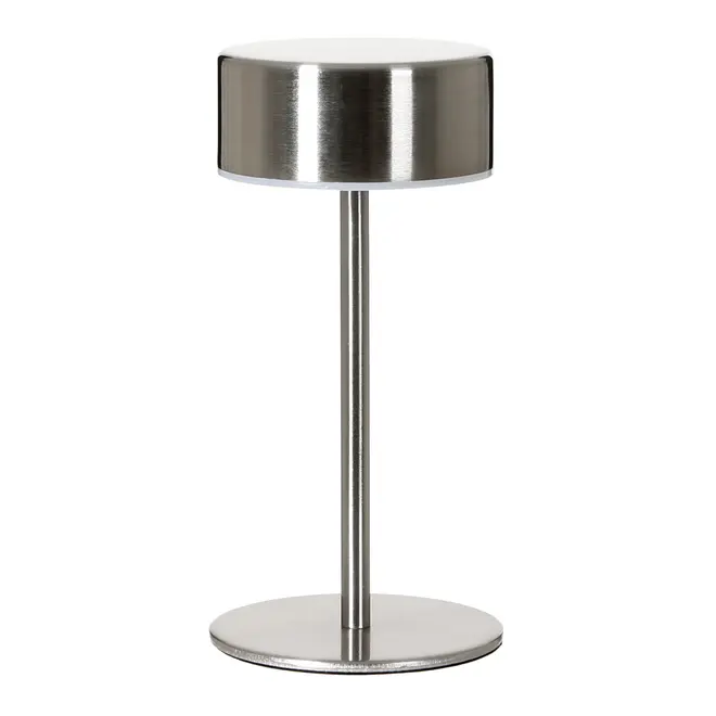 LUMINÁRIA DE MESA LED RECARREGÁVEL LYRA - PRATA - Foto 5