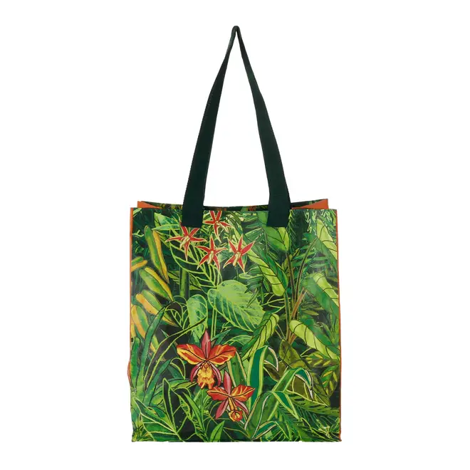 SACOLA REUTILIZÁVEL SELVA PRÓPRIA - VERDE/TERRACOTA - Foto 3
