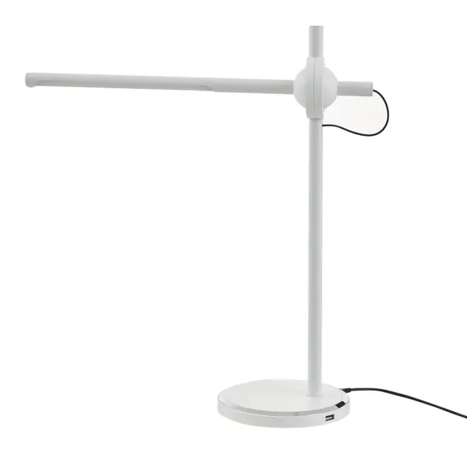 LUMINÁRIA DE MESA LED REFLECTIVE I - BRANCO - Foto 1