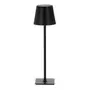 LUMINÁRIA DE MESA LED RECARREGÁVEL KROM - PRETO - Foto 1