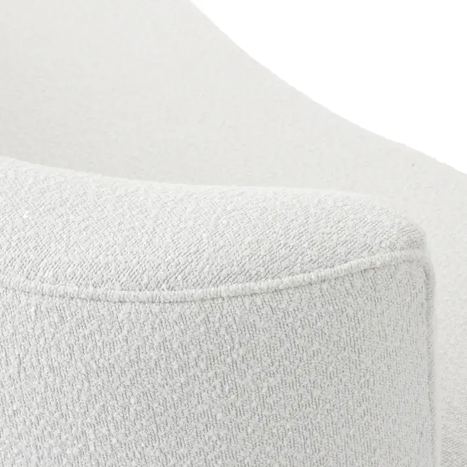 MÓDULO SOFÁ 1 LUGAR DIREITO ÔNDULO - BOUCLÉ BRANCO - Foto 8