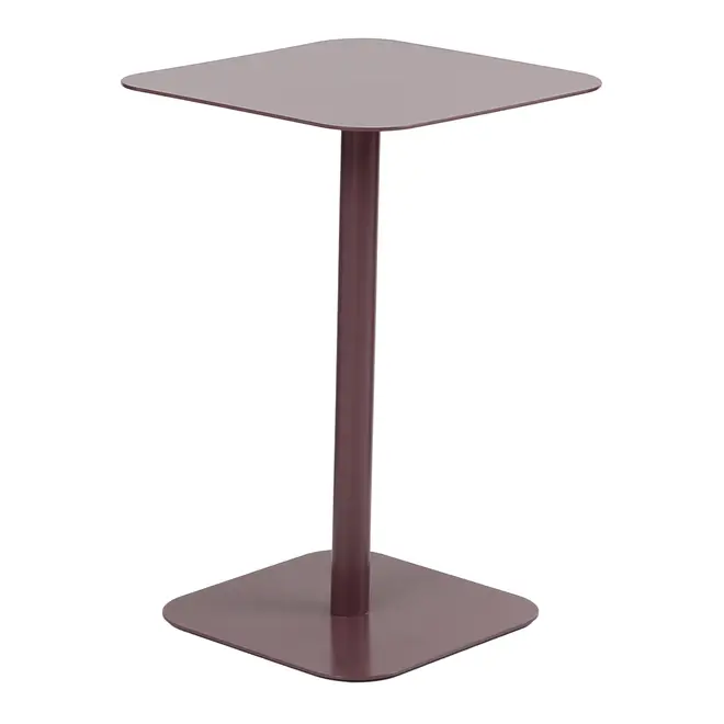 MESA LATERAL BAIXA 37 CM X 37 CM FOXY - RUBY MOCHA - Foto 3