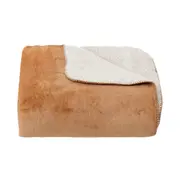 MANTA CASAL/QUEEN 2,20 M X 2,40 M BELLEY - URUCUM/OFF WHITE - Foto 4
