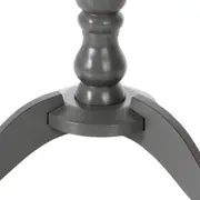 MESA LATERAL REDONDA 45 CM PILLIER - GRIS BRULÉ - Foto 6