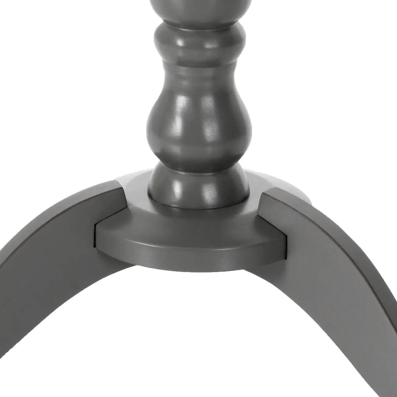 MESA LATERAL REDONDA 45 CM PILLIER - GRIS BRULÉ - Foto 6