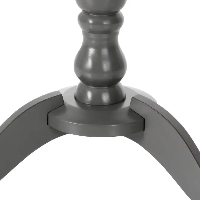 MESA LATERAL REDONDA 45 CM PILLIER - GRIS BRULÉ - Foto 6