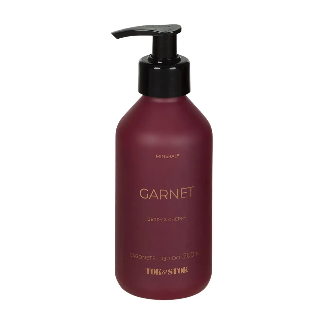 SABONETE LÍQUIDO GARNET 200 ML MINERALS - GARNET/PRETO - Foto 1