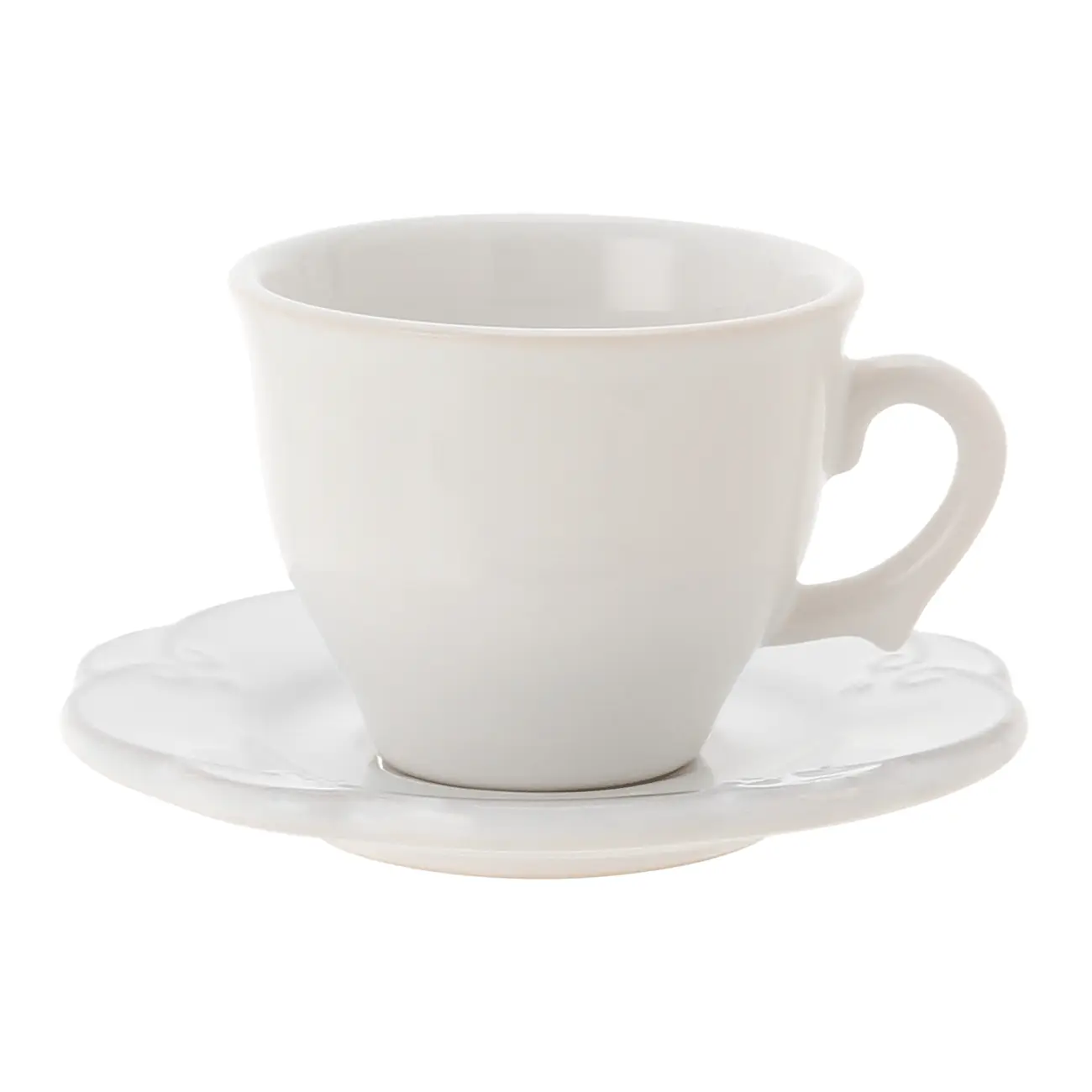 XÍCARA CAFÉ 100 ML TRÉSOR - BRANCO - Foto 2