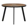 MESA PARA ÁREA EXTERNA REDONDA 1,10 M SUMMERLAND - PRETO/NOZES - Foto 3