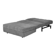 SOFÁ-CAMA 2 LUGARES PLIE - CINZA - Foto 7