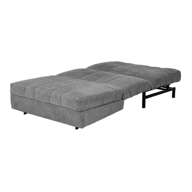 SOFÁ-CAMA 2 LUGARES PLIE - CINZA - Foto 7