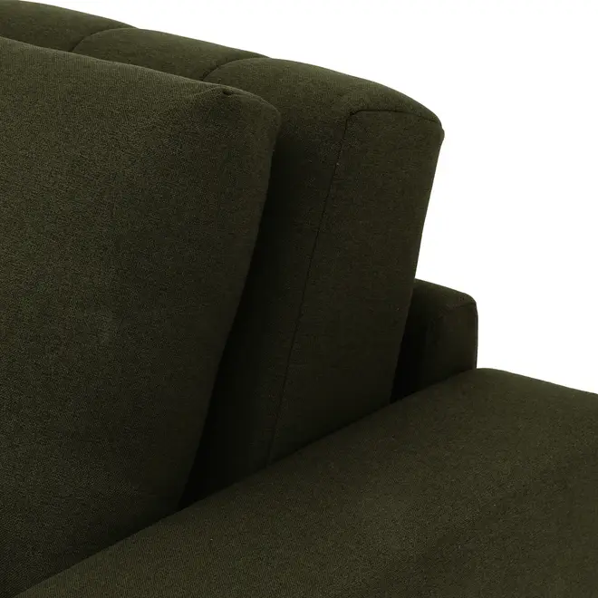 SOFÁ-CAMA RETRÁTIL E RECLINÁVEL 3 LUGARES SNOOZE - MUSGO - Foto 12