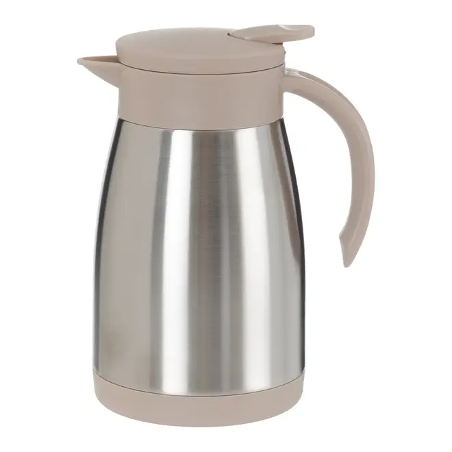 GARRAFA TÉRMICA 800 ML MIMÔ - INOX/BEGE - Foto 1