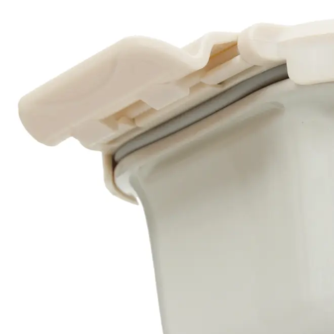 POTE HERMÉTICO 450 ML CERÂMIX - AREIA/INCOLOR - Foto 9