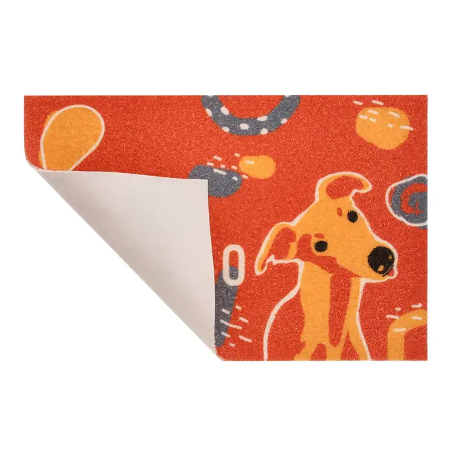 CAPACHO 40 CM X 60 CM CÃO BRAVO - CORES CALEIDOCOLOR - Foto 3