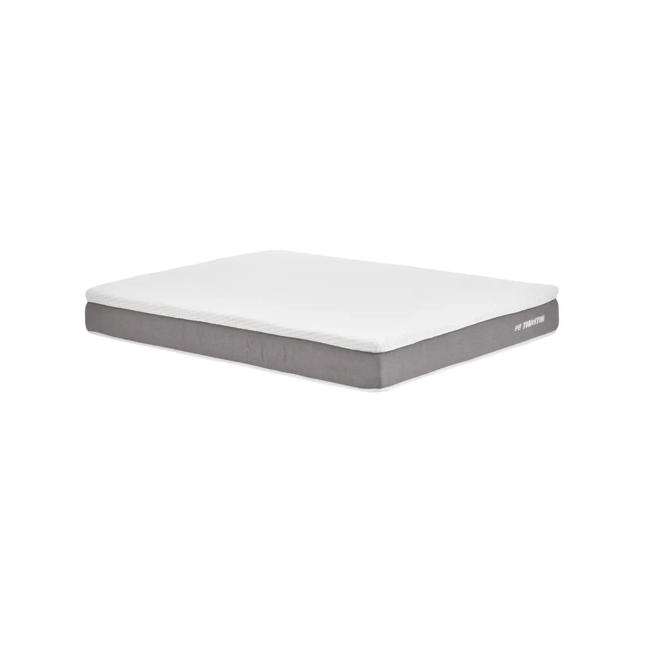 COLCHÃO CASAL FIRME COM MOLAS ENSACADAS 1,38 M X 1,88 M X 25 CM TATOU GULDI - CINZA/BRANCO - Foto 2
