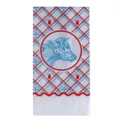 GUARDANAPO 39 CM X 39 CM PACOTE COM 20 PEÇAS MEMÓRIA INTERIOR - AZUL HISTÓRICO/MULTICOR - Foto 1
