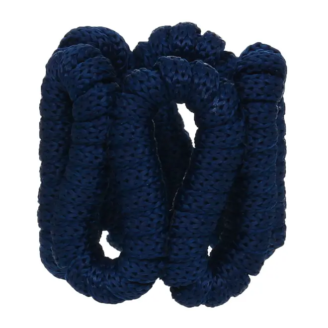 ARGOLA PARA GUARDANAPO CONJUNTO COM 2 PEÇAS ARABESCO - AZUL ESCURO - Foto 1