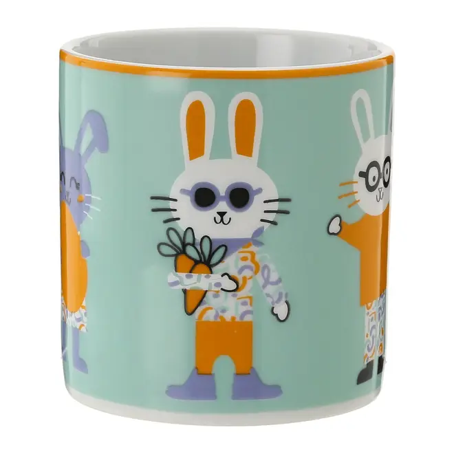 CANECA 350 ML POPÁSCOA - MENTA/MULTICOR - Foto 5