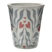 CANECA 250 ML TOUT AMOUR - BLEU CENDRÉ/VIN ROSE - Foto 4