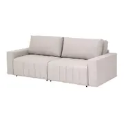 SOFÁ-CAMA RETRÁTIL E RECLINÁVEL 3 LUGARES SNOOZE - DESERTO - Foto 3